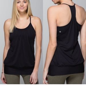 Lululemon Black No Limits Tank size 4